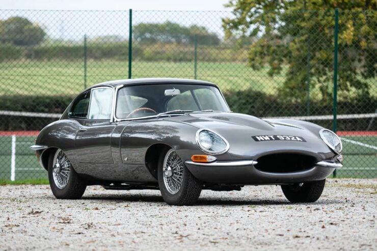 Rowan Atkinson Jaguar E-Type 17