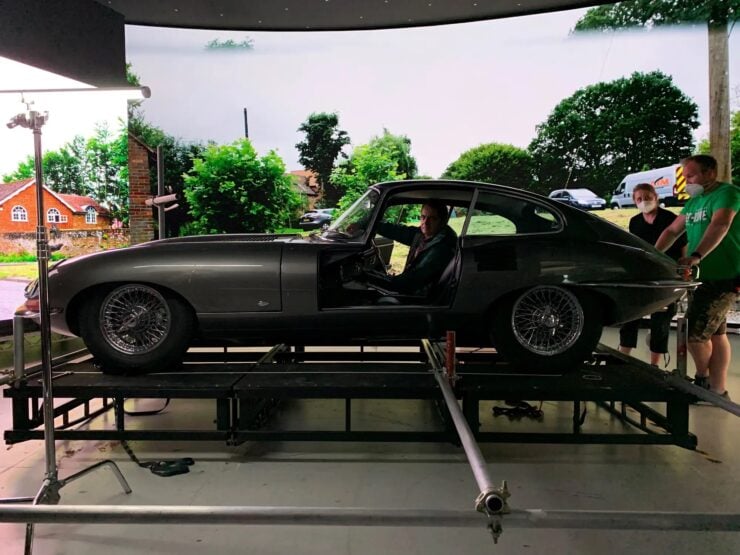 Rowan Atkinson Jaguar E-Type 3