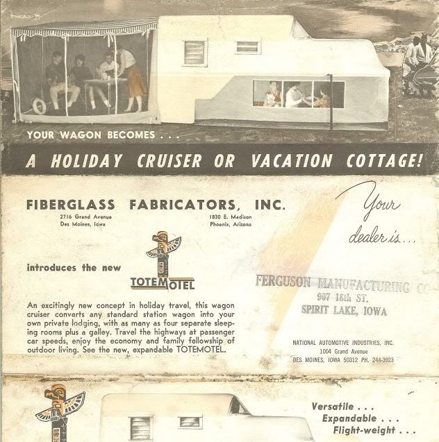 ToteMotel Camper Brochure