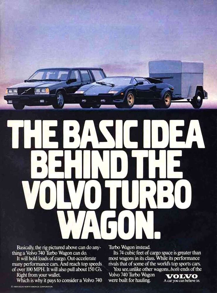 Volvo 740 Vintage Ad 1