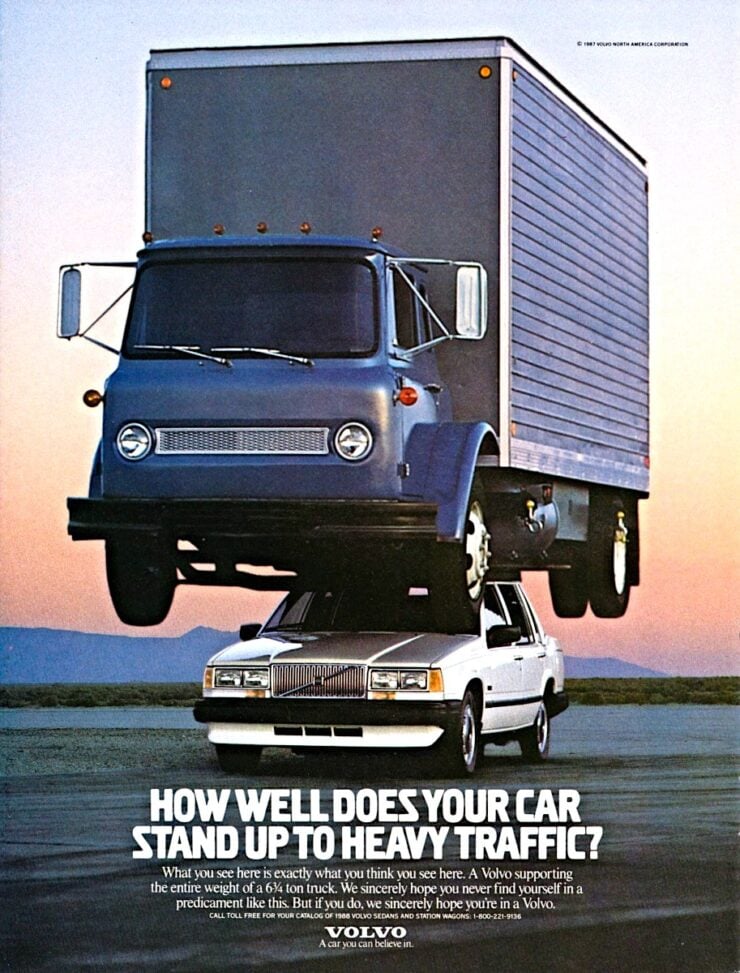 Volvo 740 Vintage Ad 2