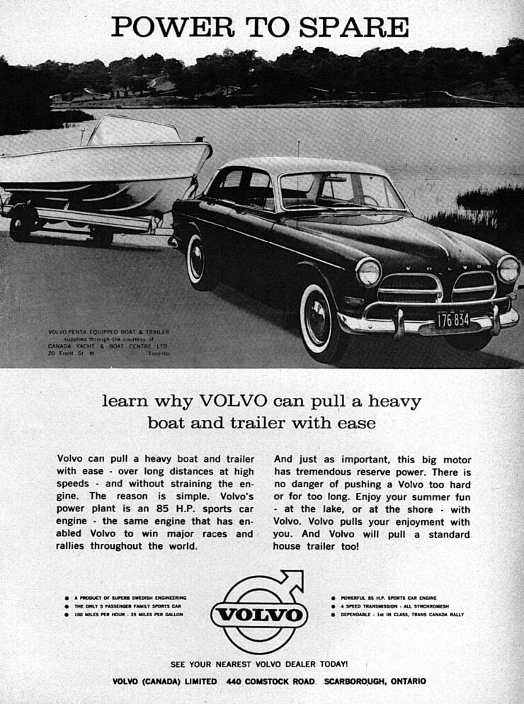 Volvo Amazon Vintage Ad