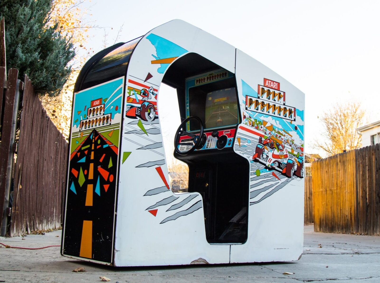 Atari Pole Position Arcade Game