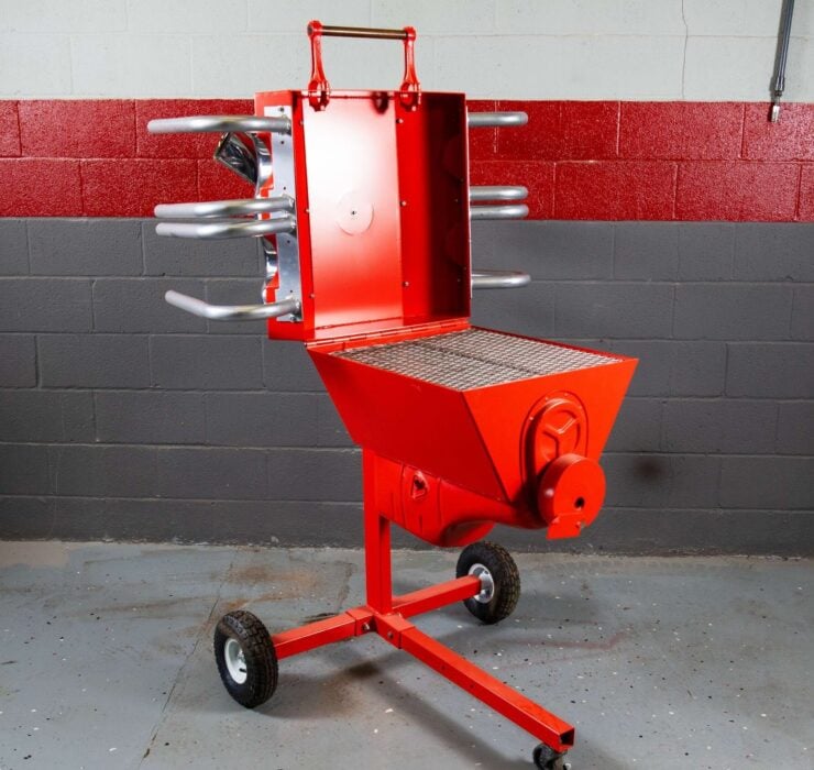 Chevrolet 409 V8 Style Charcoal Barbecue 9