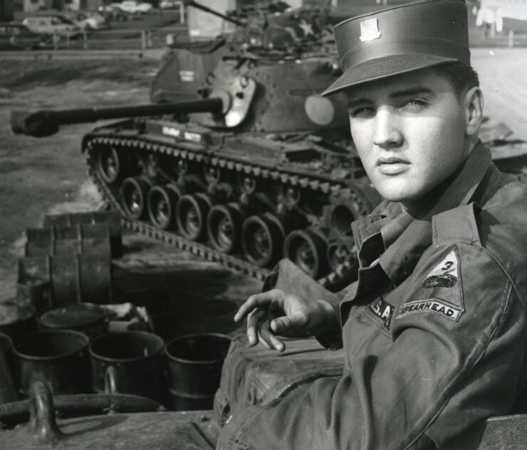 Elvis Presley stationed in Germany 1958