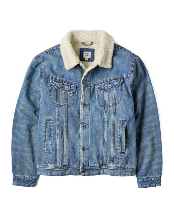Flint and Tinder Sherpa-Lined Trucker Jacket 1