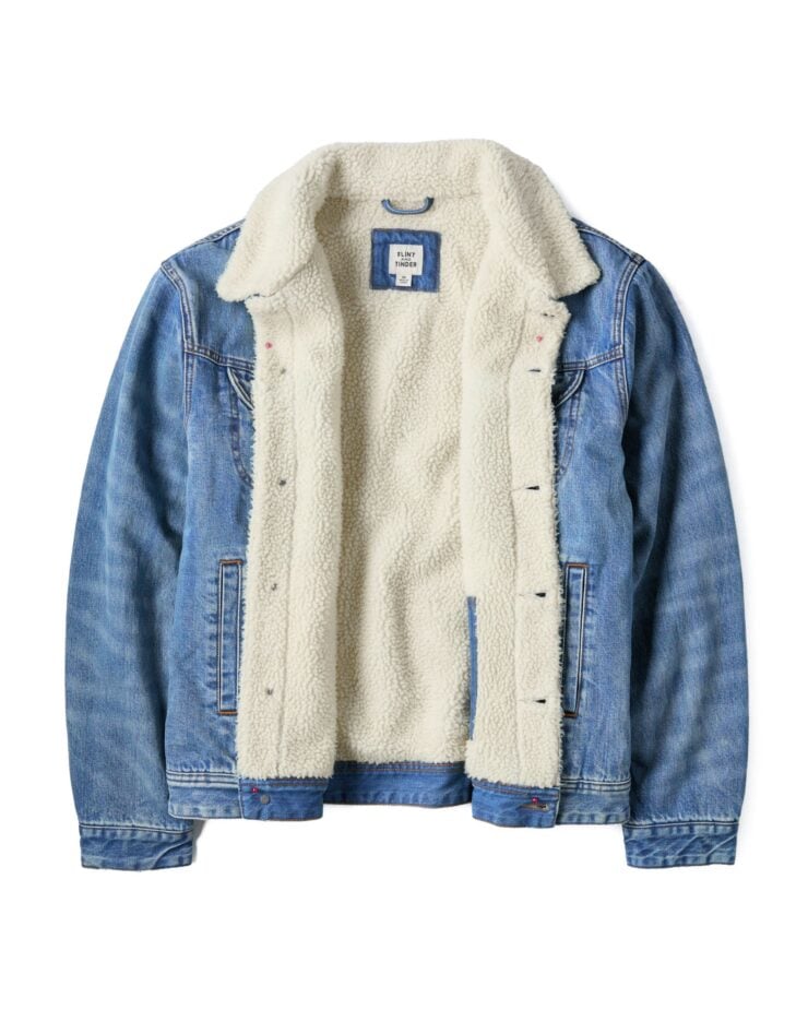 Flint and Tinder Sherpa-Lined Trucker Jacket 2