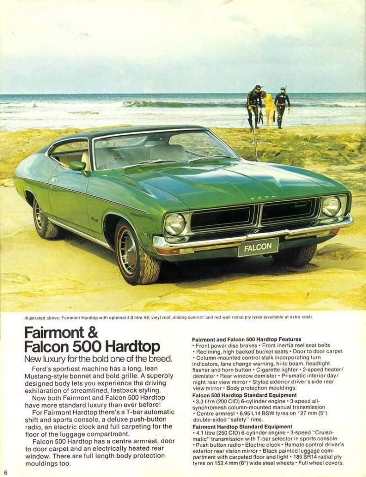 Ford Falcon XB Vintage Ad