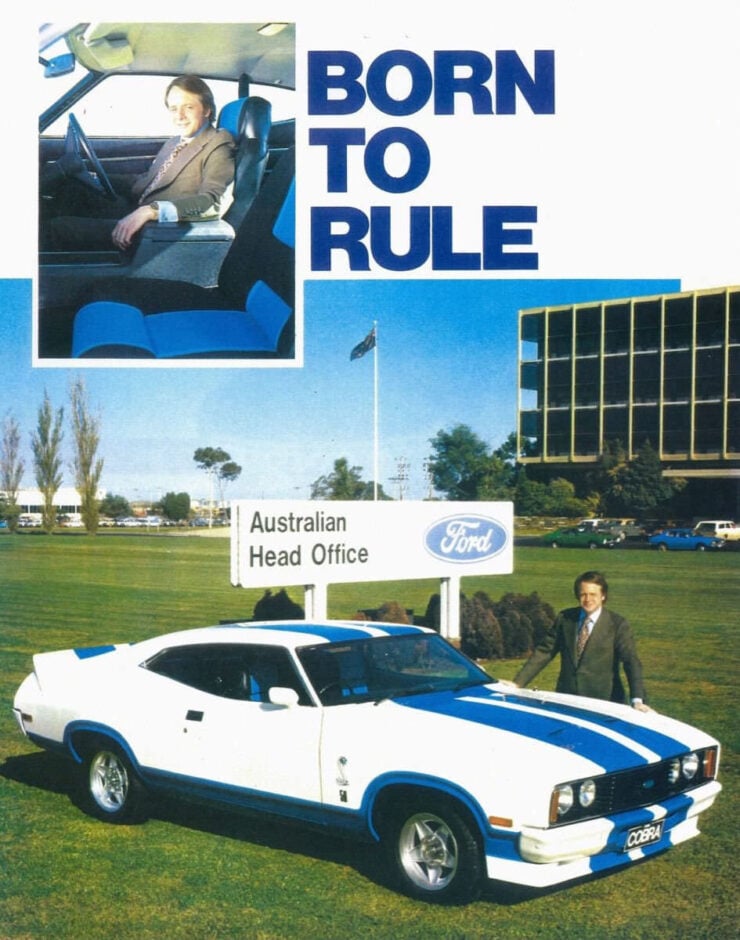 Ford Falcon XC Cobra Vintage Ad