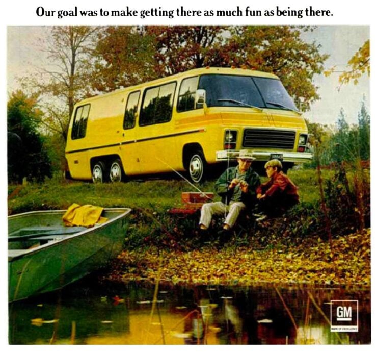 GMC Motorhome Vintage Ad 1