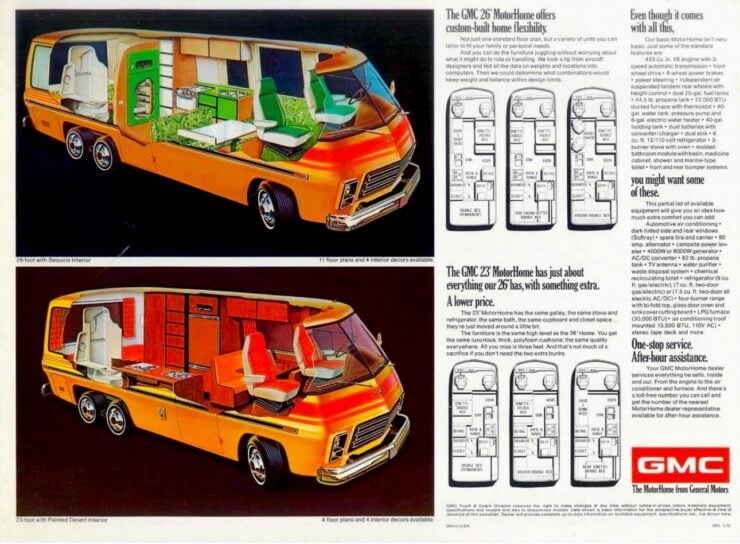 GMC Motorhome Vintage Ad 2
