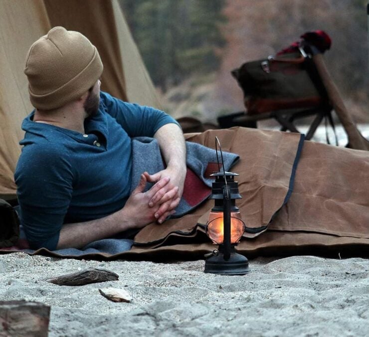 Helko Werk Waxed Canvas Cowboy Bedroll 2