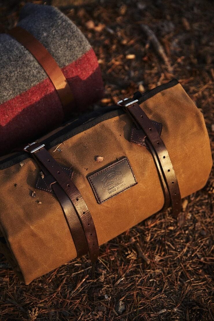 Helko Werk Waxed Canvas Cowboy Bedroll 7