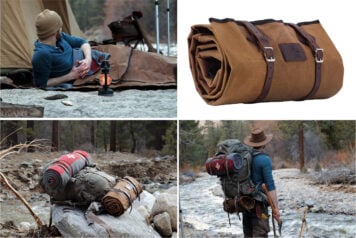 Helko Werk Waxed Canvas Cowboy Bedroll 8