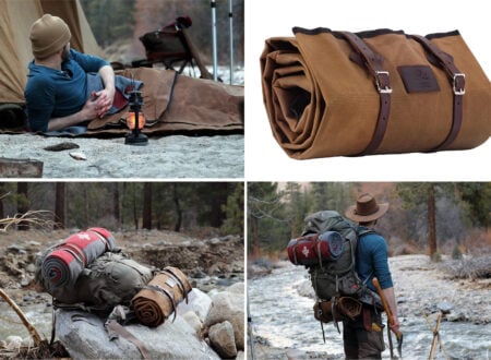 Helko Werk Waxed Canvas Cowboy Bedroll 8