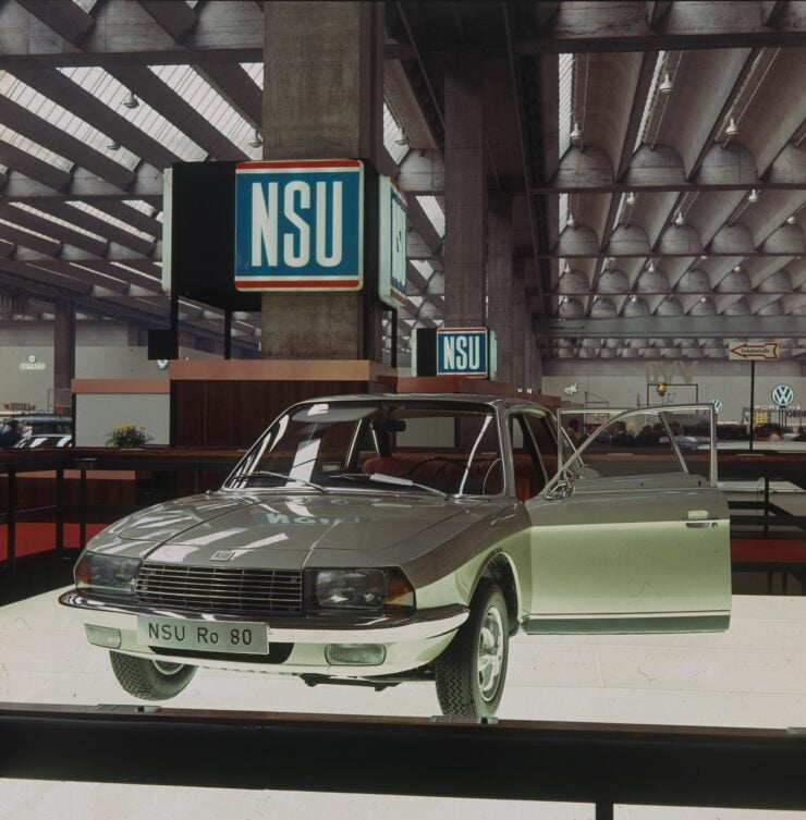 NSU Ro 80 Motor Show Debut