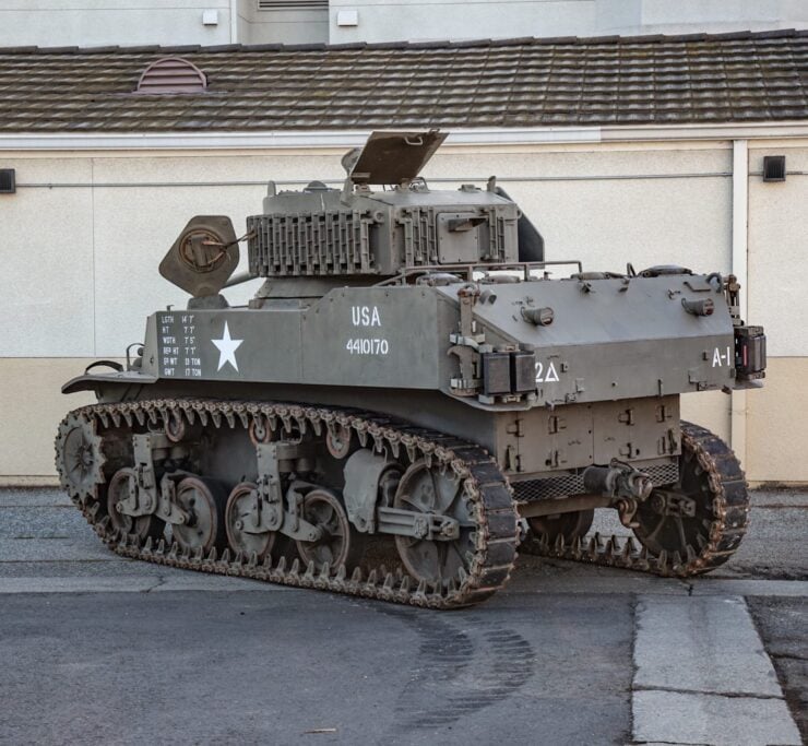Stuart M5A1 Tank 12