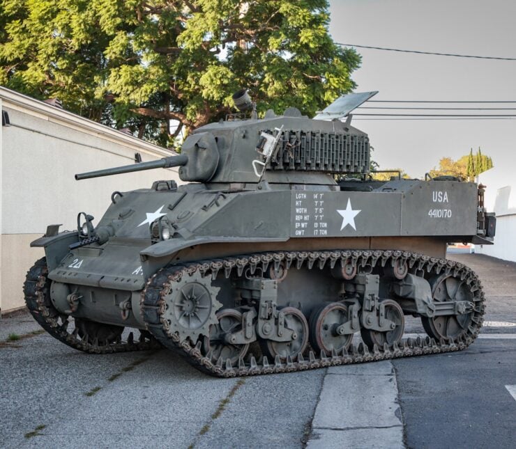 Stuart M5A1 Tank 9