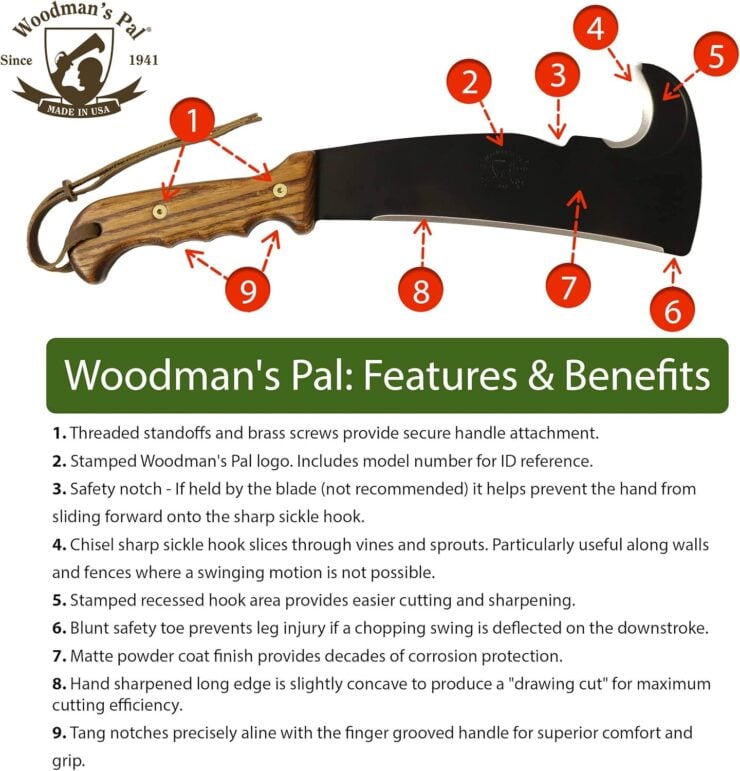 The Woodman's Pal Survival Axe Machete 10