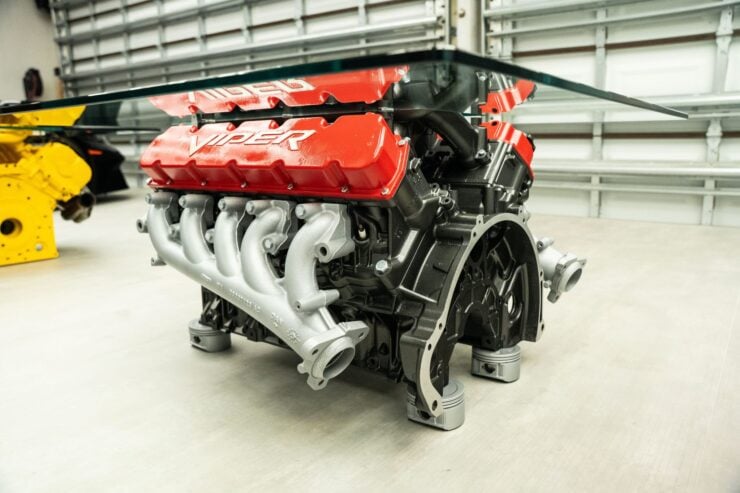 Dodge Viper V10 Engine Coffee Table 6