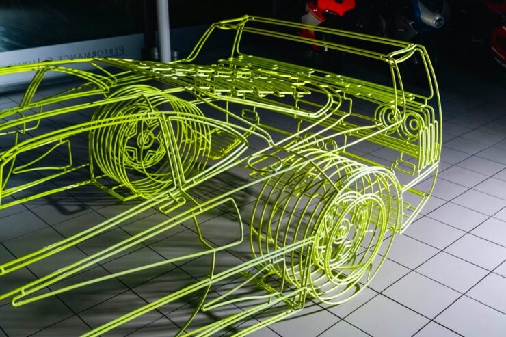 Ferrari F40 Sculpture By Benedict Radcliffe 11