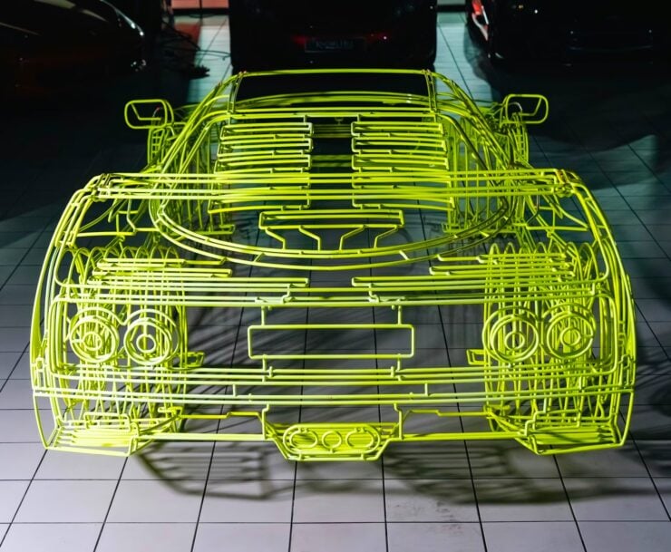 Ferrari F40 Sculpture By Benedict Radcliffe 12