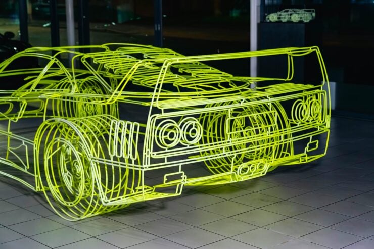 Ferrari F40 Sculpture By Benedict Radcliffe 13