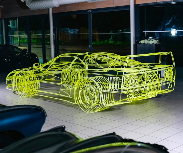 Ferrari F40 Sculpture By Benedict Radcliffe 14