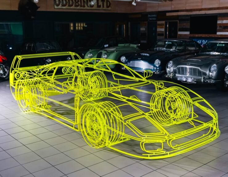 Ferrari F40 Sculpture By Benedict Radcliffe 15