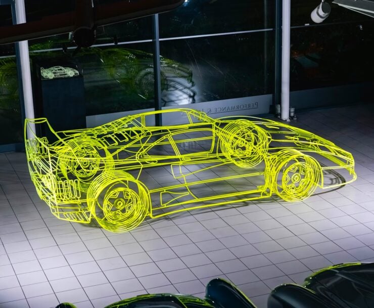 Ferrari F40 Sculpture By Benedict Radcliffe 17