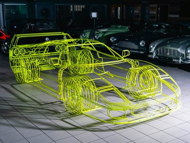 Ferrari F40 Sculpture By Benedict Radcliffe 18