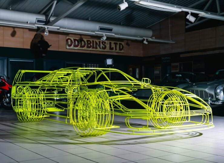 Ferrari F40 Sculpture By Benedict Radcliffe 19