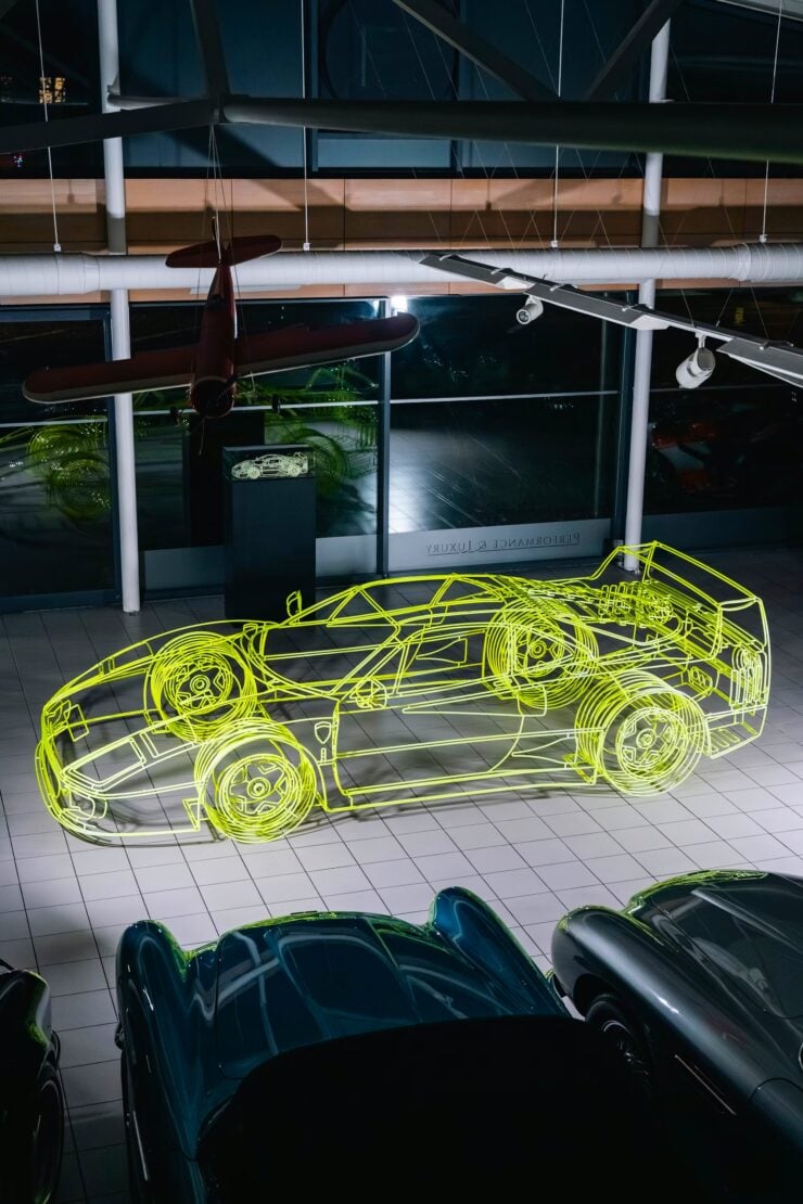 Ferrari F40 Sculpture By Benedict Radcliffe 5