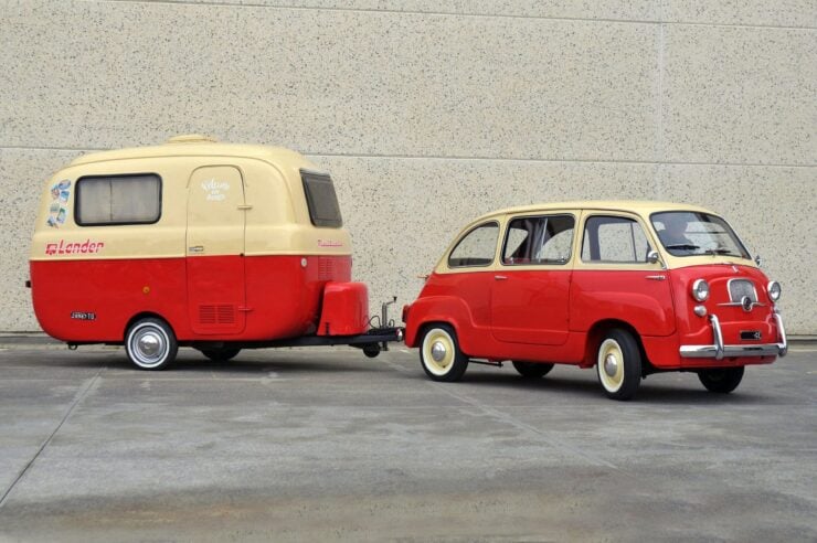 Fiat 600 Multipla + Caravan 6