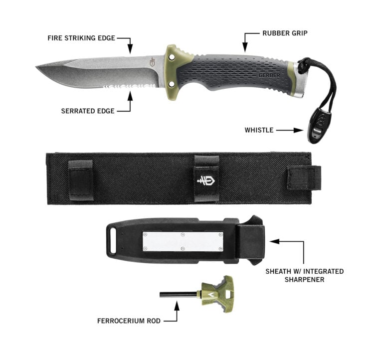 Gerber Gear Ultimate Survival Knife 4