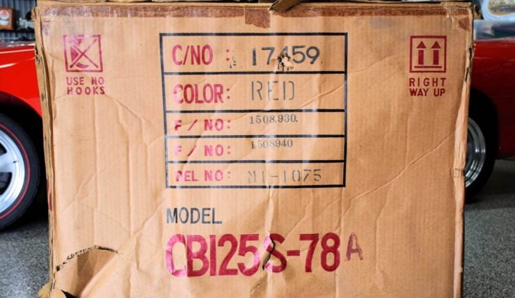 Honda CB125 In Crate 5