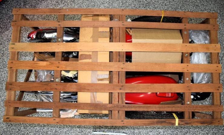 Honda CB125 In Crate 6