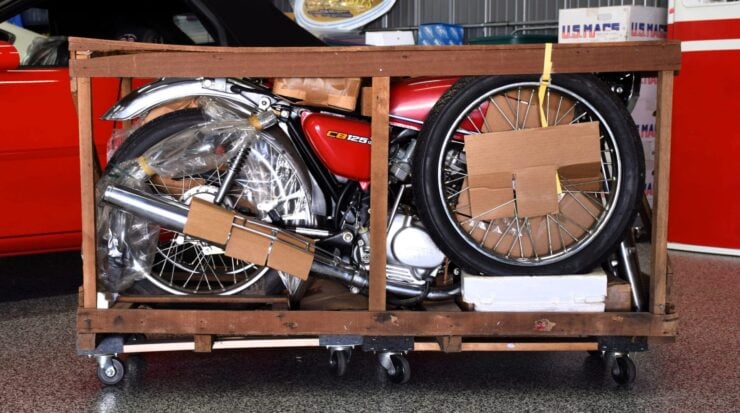 Honda CB125 In Crate