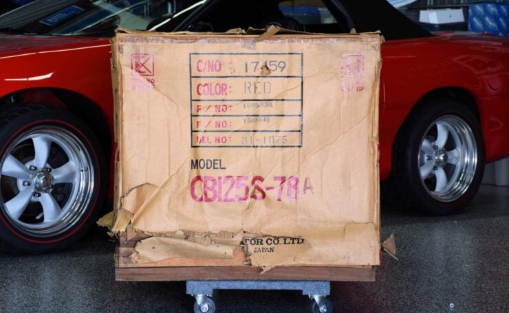 Honda CB125 In Crate 8