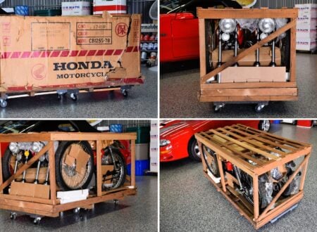 Honda CB125 Motorcycles In Crate