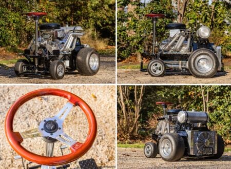 Hoss Fly V8 Bar Stool