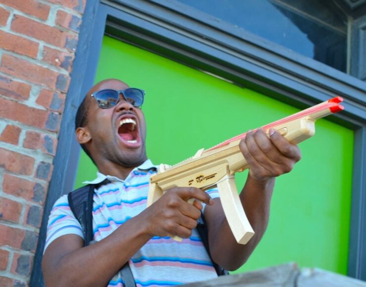 MP5 Rubberband Machine Gun 3