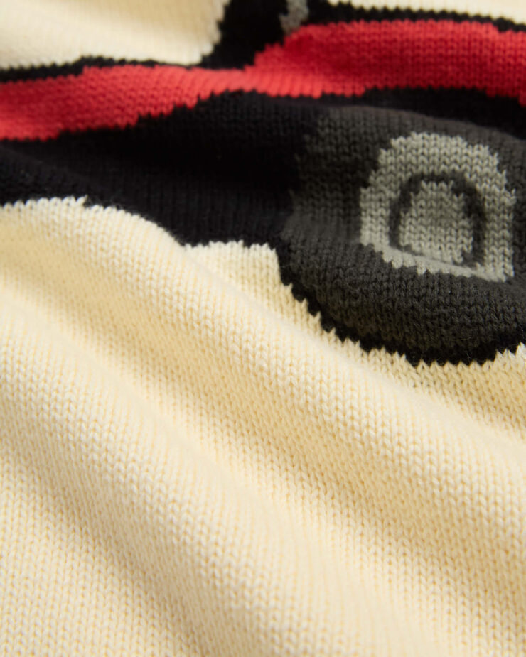 Meyers Manx Knitted Old Red Buggy Sweater 1