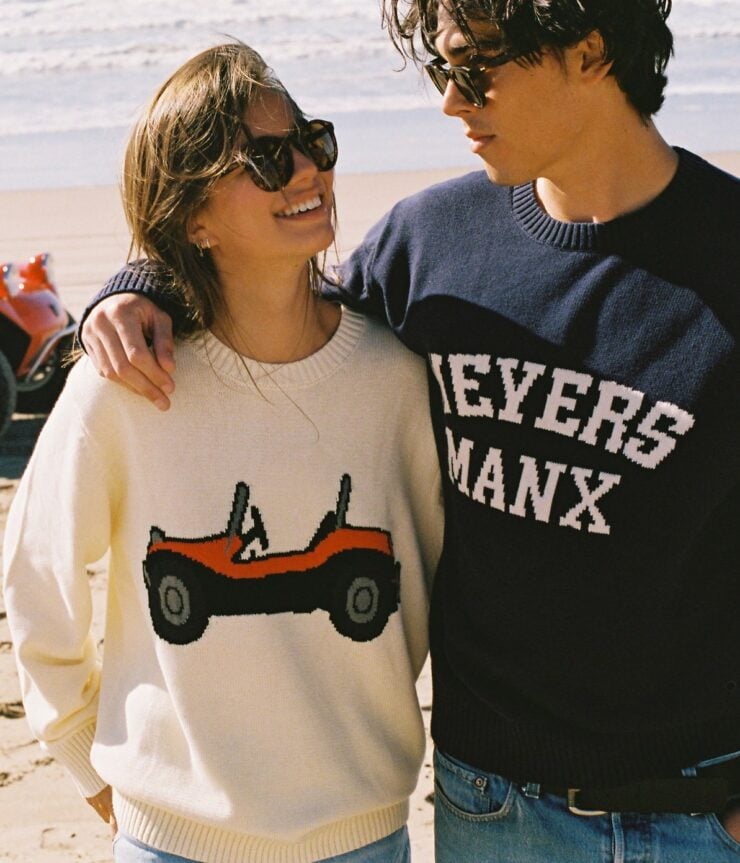 Meyers Manx Knitted Old Red Buggy Sweater 6