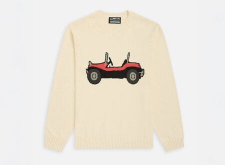 Meyers Manx Knitted Old Red Buggy Sweater