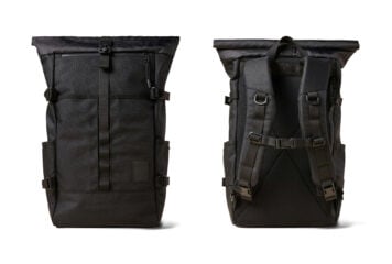 The Brown Buffalo Rolltop Backpack Hero