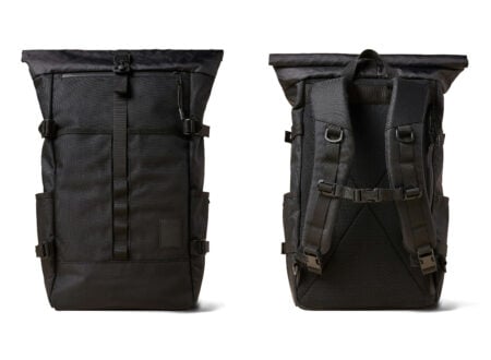 The Brown Buffalo Rolltop Backpack Hero