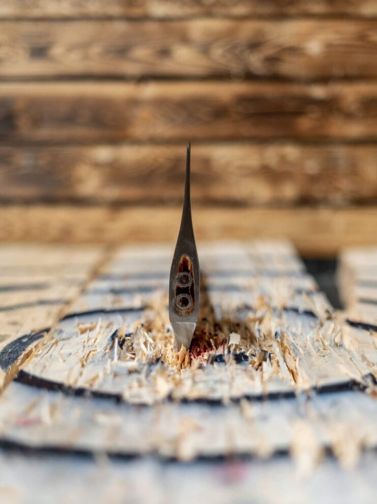 The King of Diamonds Throwing Axe WATL 7