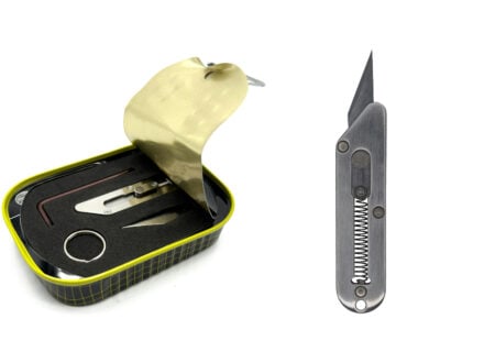 Titanium Nano Knife In A Sardine Can