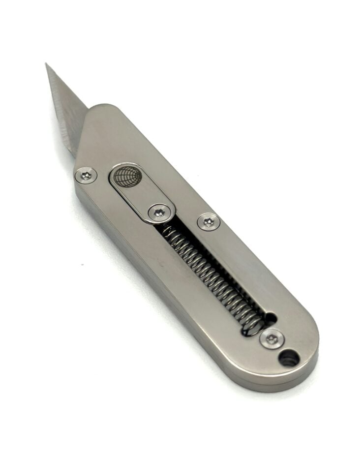 Titanium Nano Knife In A Sardine Can 9